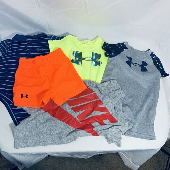 Under armour Other - Lot Of 5 Baby One Piece Under Armour And Nike And Shorts 3-6 Months
